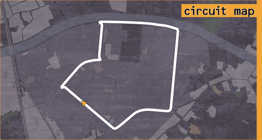 Map of Aalter circuit.