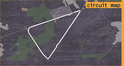 Map of Mettet (Short) circuit.