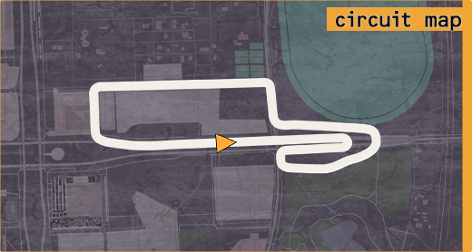 Map of Zagreb circuit.
