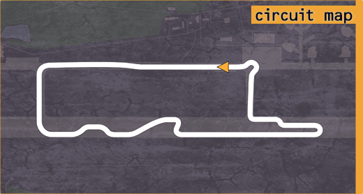 Map of České Budějovice circuit.