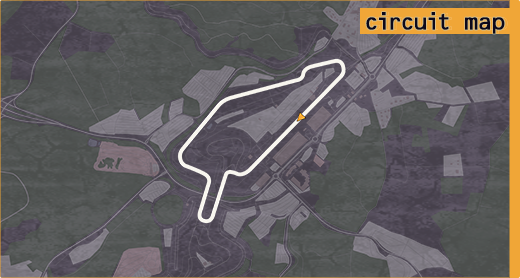 Map of Nürburgring (Short) circuit.